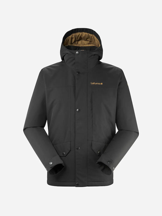 Lafuma Herren Winter Jacke Lässig Wasserdicht Schwarz