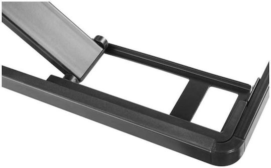 Γραφείο Gaming Ergonomic Standing SD-1 Ξύλινο Μαύρο με Μεταλλικά Πόδια & Ρυθμιζόμενο Ύψος 79.5x54x40.7εκ.