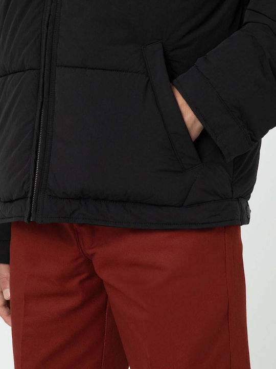Eisenhower Winter Jacke Puffer Schwarz