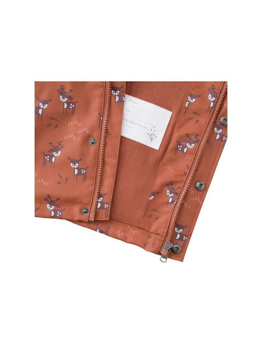 Fresk Wasserdicht Kinderjacke Deer copper