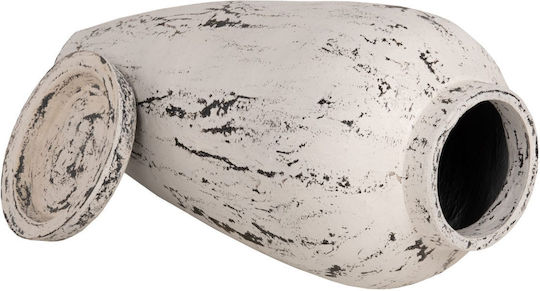 HomeMarkt Διακοσμητικό Βάζο Keramik Laurel Orange 26x35x6cm 1Stück