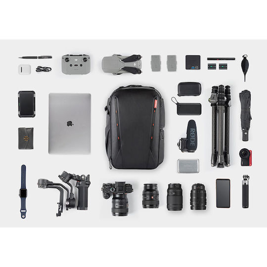 PGYTECH OneMo 2 Set Black Fabric Backpack for DJI Mavic 3 27.5x13.5x18.5cm