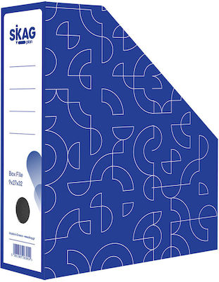 Skag Paper Magazine File Blue