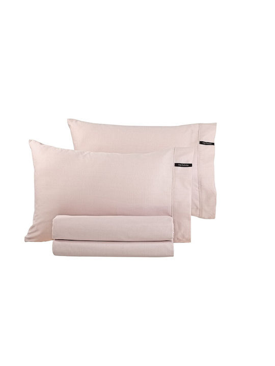 Guy Laroche Duvet Cover Cotton Satin Queen 225x245 Minimal Pudra