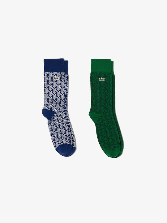 Lacoste Ανδρικές Κάλτσες Πολύχρωμες 2Pack Lacoste Ανδρικές Κάλτσες Πολύχρωμες 2Pack