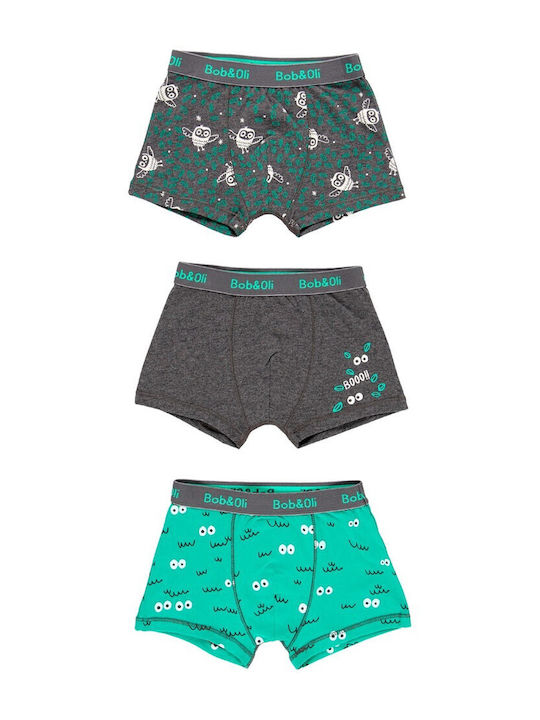 Boboli Set Kinder-Boxershorts Gray