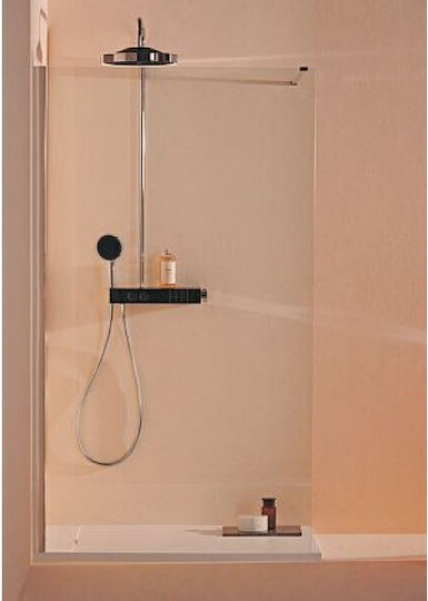 Ideal Standard Square Artificial Stone Shower Gray Ultra Flat S I Life 80x80x3cm