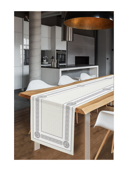Makis Tselios Home Läufer Key Silver 45x150cm