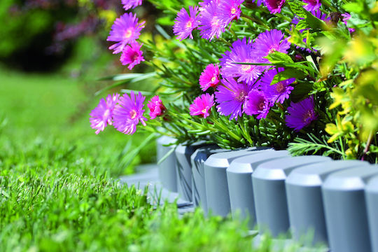 Prosperplast Gartenbordüre in Orange Farbe 10cm x 3.02m