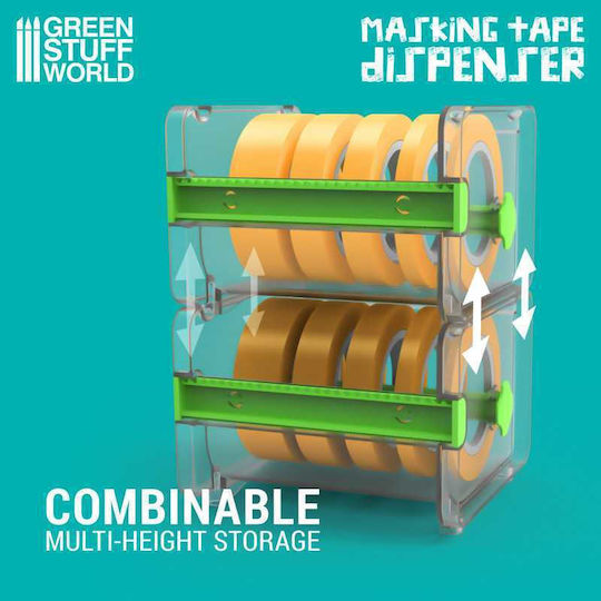 Green Stuff World Masking Tape Modeling