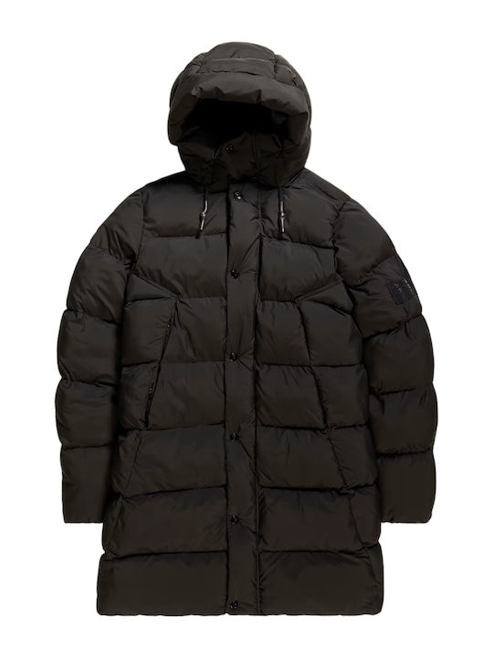 Women's Short Puffer Jacket for Winter Black