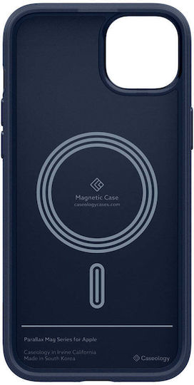 Caseology Parallax Mag Back Cover Πλαστικό 2mm Midnight Blue (iPhone 15)