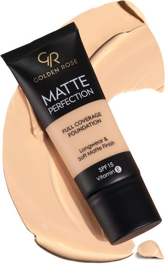 Golden Rose Matte Perfection Liquid Make Up SPF15 N4 35ml