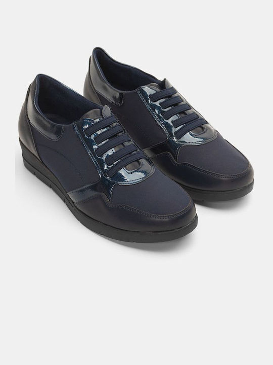 Joya Damen Oxfords in Blau Farbe