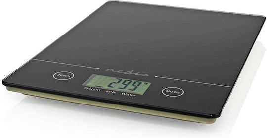 Nedis Ψηφιακή Ζυγαριά Κουζίνας έως 5kg Μαύρη