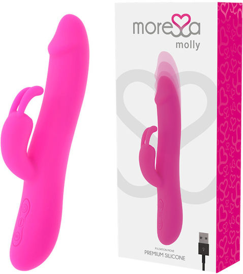 Amoressa Molly Δονητής Rabbit 20.5cm Pink