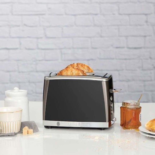 Russell Hobbs Luna Toaster 2 Schlitze 1550W Schwarz