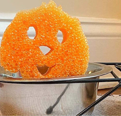 Scrub Daddy Dog Shape Σφουγγάρι Πιάτων Πορτοκαλί