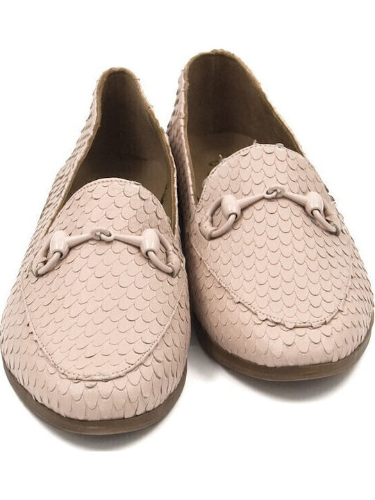 Damen Loafers Nude