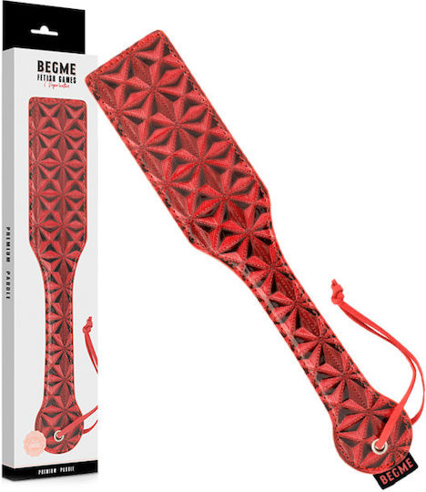 Dream Love BegMe Red Edition Leather Shovel Paddle in Red Color