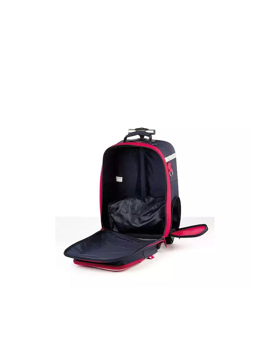Sigikid Trolley Πυροσβέστης Σχολική Τσάντα Τρόλεϊ Δημοτικού Πολύχρωμη