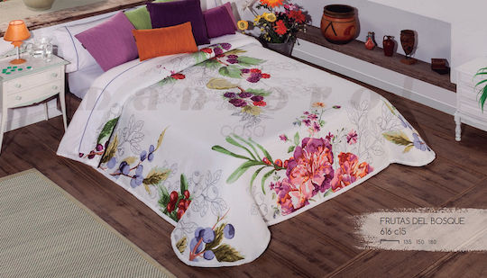 Manterol Casa Frutas 616 Paturi & cuverturi pat Υπέρδιπλο Roz 235x270cm Manterol Casa Frutas 616 Paturi & cuverturi pat Υπέρδιπλο Roz 235x270cm