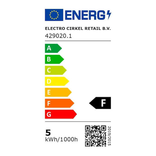 Calex Смарт крушка LED 4.5W за фасунга E27 и форма P45 Регулируем бял цвят 450лм
