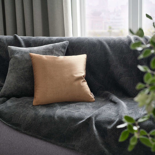 Gofis Home Nimbus Armchair Throw Jacquard 180x180cm Gray
