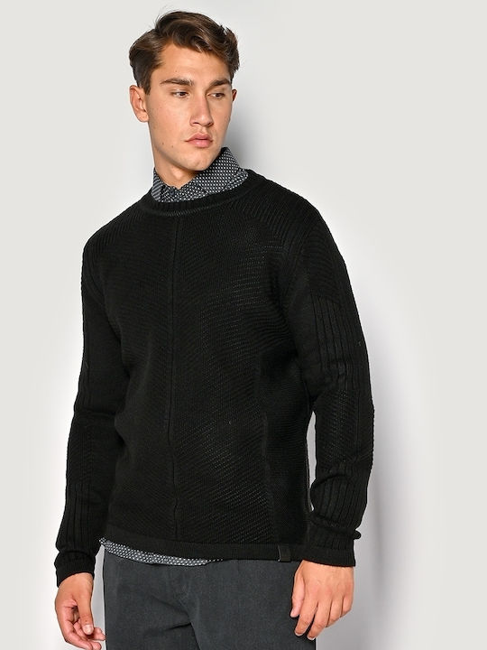 Brokers Jeans Men's Long Sleeve Sweater Black