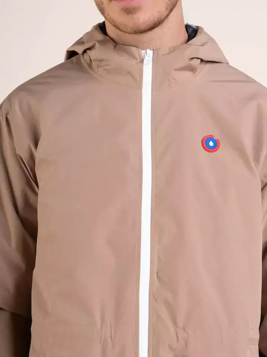 Winter Jacke Wasserdicht Braun