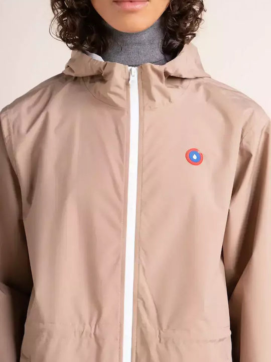 Winter Jacke Wasserdicht Braun