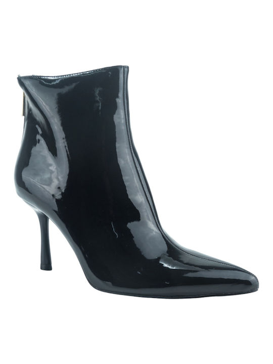 Corina Women's Ankle Boots made of Patent Leather Black