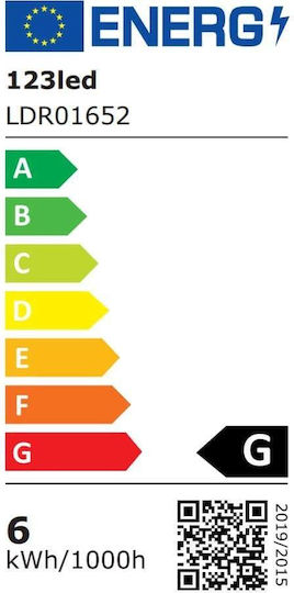 123led LED Bulb 5.2W for Socket GU5.3 Warm White 345lm Dimmable