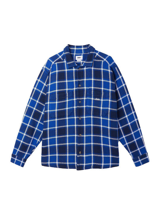 Langärmlig Hemd Geprüft Blau