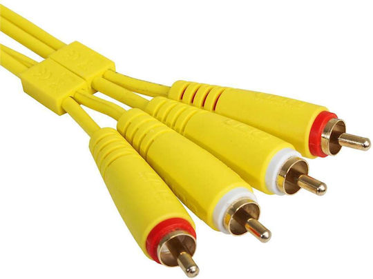 UDG Cable 2x RCA male - 2x RCA male 1.5m U97001YL