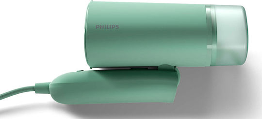 Philips Hand Garment Steamer 1000W with Container 100ml Green