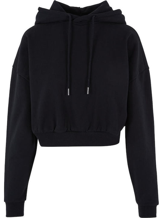 Cropped Women's Sweatshirt Black