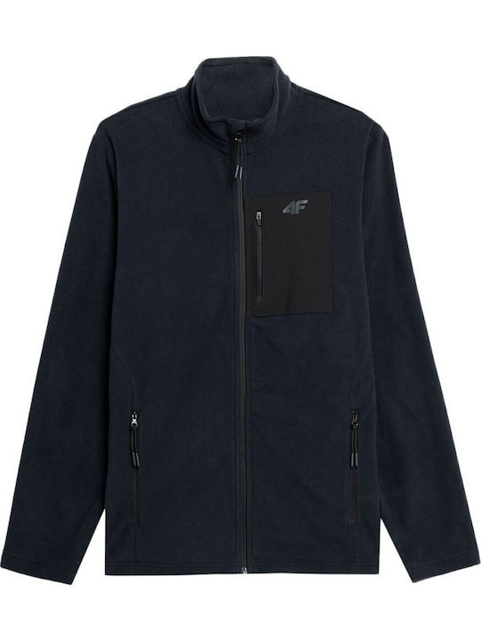 Herren Fleecejacke Blau