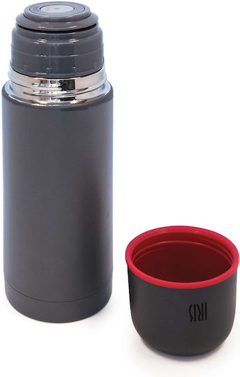 Iris Barcelona Termo Bottle Thermos Stainless Steel 350ml Gray with Cap-Cup