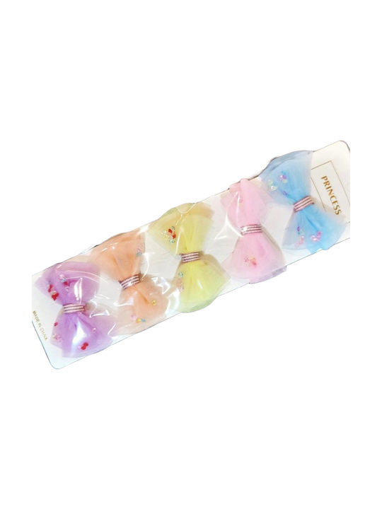 TakTakBaby Set of Kids Hair Clips with Hair Clip Multicolour 5pcs