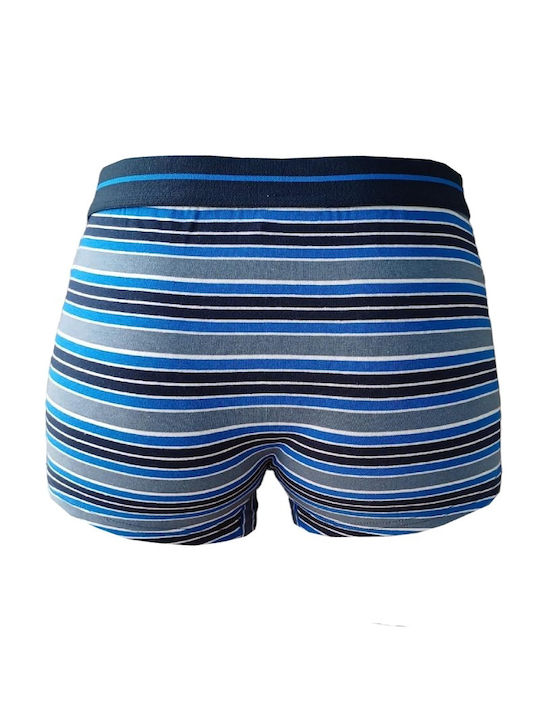 Scuola Nautica Italiana Men's Boxers Blue 3Pack