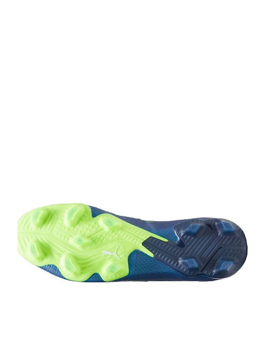 PUMA Future Ultimate Ποδοσφαιρικά Παπούτσια με Τάπες FG/AG Persian Blue / White / Pro Green PUMA Future Ultimate Ποδοσφαιρικά Παπούτσια με Τάπες FG/AG Persian Blue / White / Pro Green