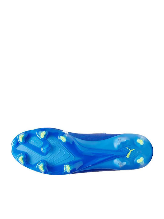 PUMA Ultra Ultimate Ποδοσφαιρικά Παπούτσια με Τάπες FG/AG Ultra Blue / White / Pro Green PUMA Ultra Ultimate Ποδοσφαιρικά Παπούτσια με Τάπες FG/AG Ultra Blue / White / Pro Green