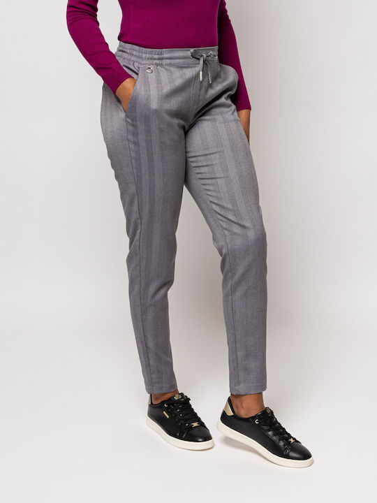 Dama Tesatura Pantaloni Gri