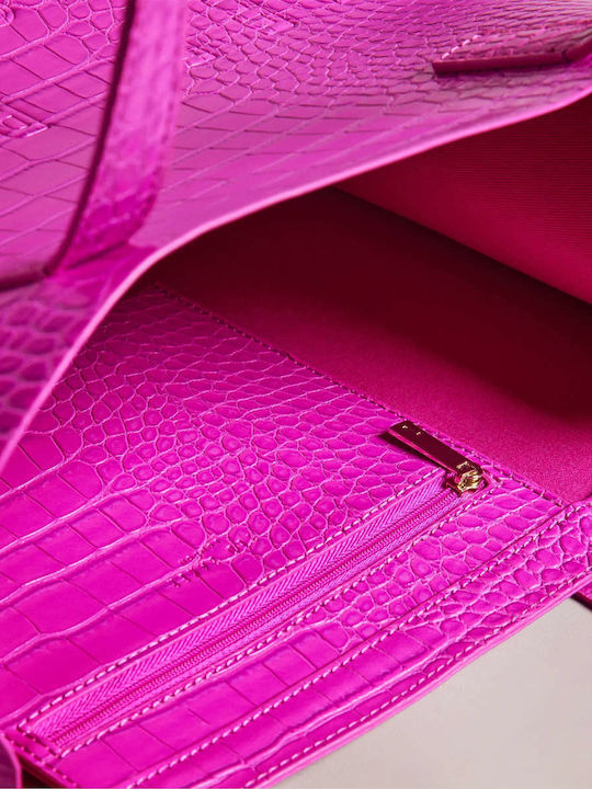 Croccon Women's Bag Tote Hand Pink