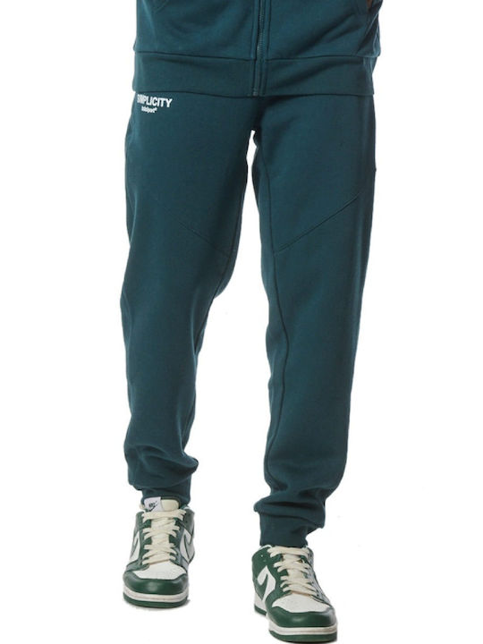 Sweatpants with Elastic Green