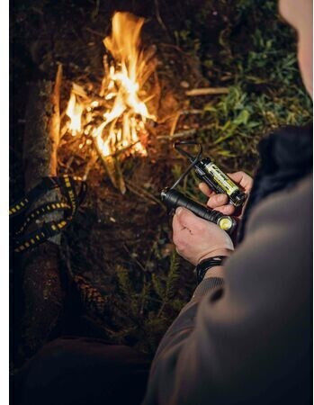 Armytek Pro Επαναφορτιζόμενος Φακός Κεφαλής LED IP68 με Μέγιστη Φωτεινότητα 3720lm Wizard C2