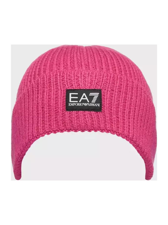 Knitted Beanie Cap Pink