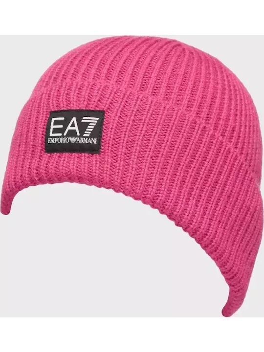 Knitted Beanie Cap Pink