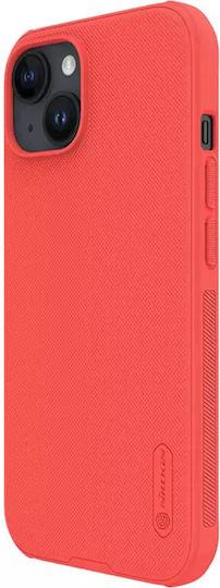 Nillkin Super Frosted Shield Pro Back Cover Plastic Durable Red (iPhone 15)